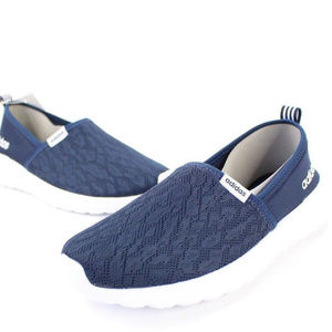 adidas women cloudfoam lite racer slip on shoes